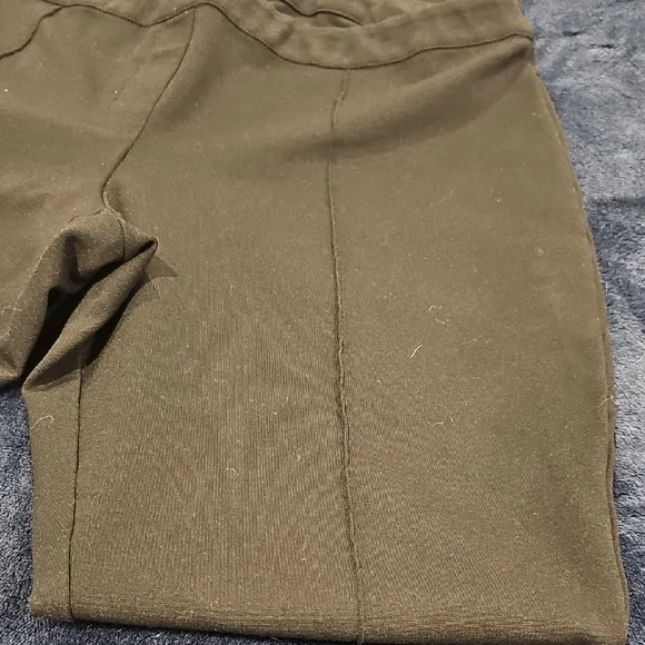 Soma Black Elastic Waist Stretch Straight Leg Dress Pants - Picture 8 of 8